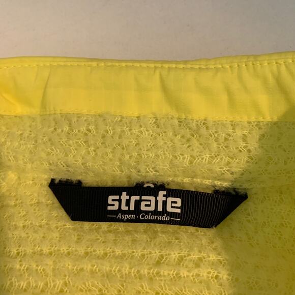 Strafe Jacket Womens S Small Bright Yellow Polartec Full Zip Soft Fleece Lined - Picture 10 of 14